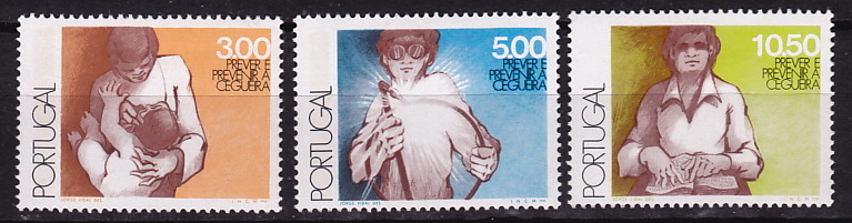 1976 Prévention De La Cécité  Afinsa 1310-2 * MH - Neufs