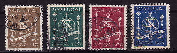 1945  Ecole Navale  Afinsa 660-3 - Used Stamps