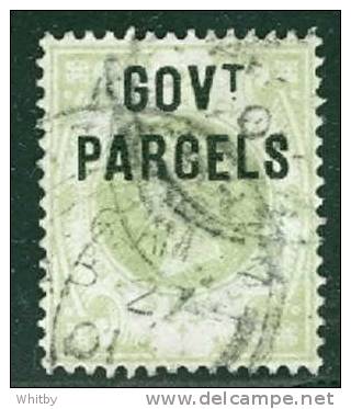 1887 Great Britain Official, 1sh Government Parcels Overprint #O36 - Service