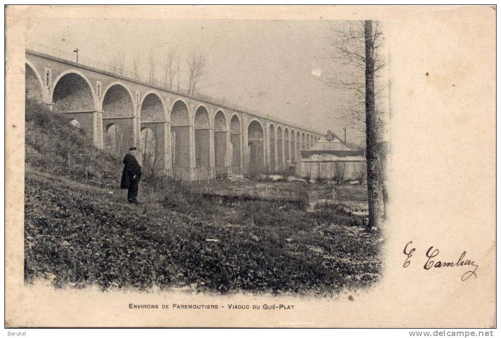 FAREMOUTIERS (Environs) - Viaduc Du Gué-Plat - - Faremoutiers