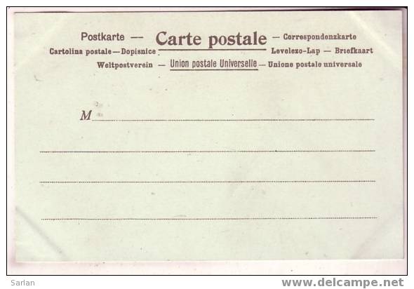 POSTE , PTT  , La Poste En ABYSSINIE (drapeau Langage Facteur Timbre Stamp ) *4671 - Post & Briefboten