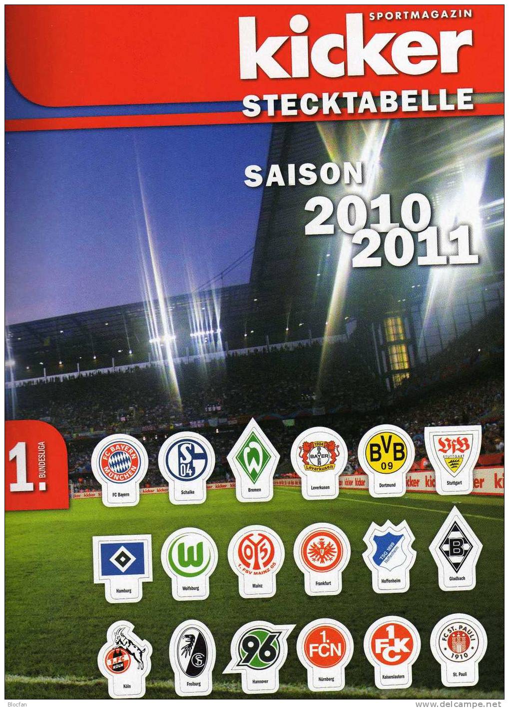 Meister FC Bayern München und neuer KICKER 2010/11 25€ Telecard M 04/2003  Meisterschaft 1968/69