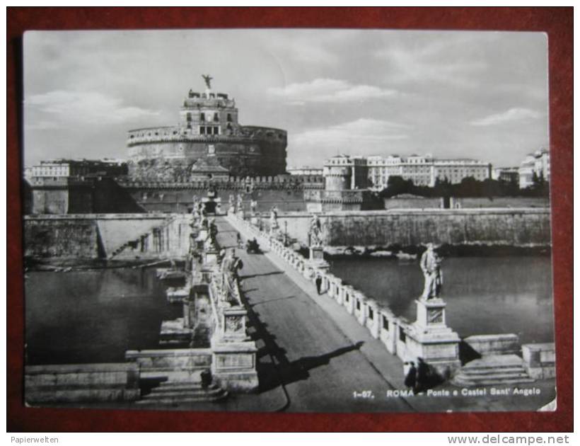 Roma / Rom - Ponte E Castel S. Angelo - Castel Sant'Angelo