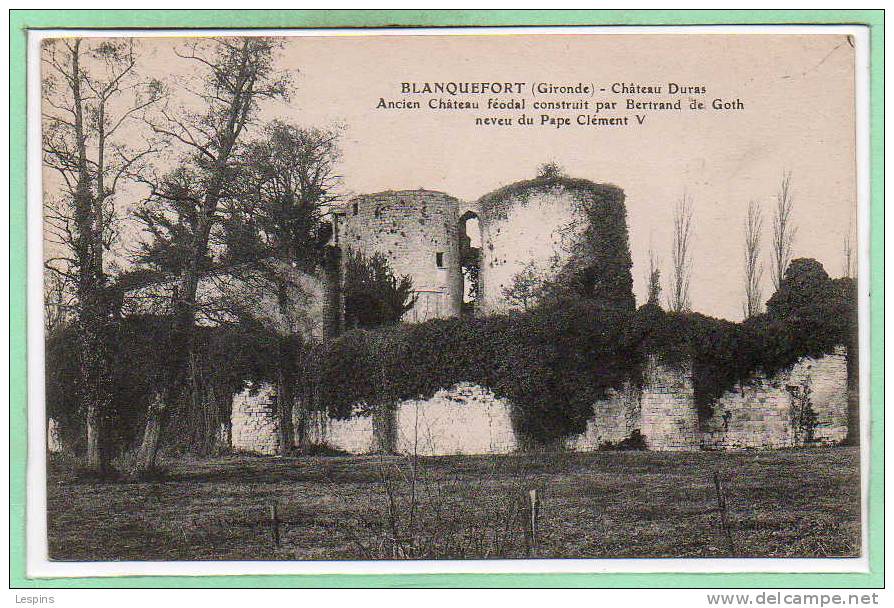 33 - BLANQUEFORT -- Château Duras - Blanquefort