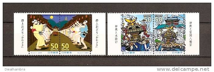 JAPAN NIPPON JAPON FESTIVALS 2009 / MNH / 4998 - 5001 - Unused Stamps