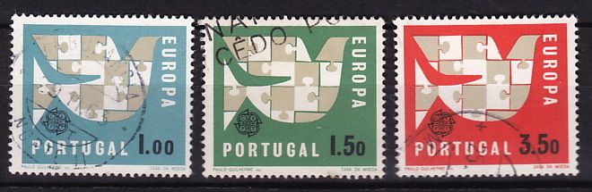 1963  Europa  Afinsa 919-921 - Used Stamps