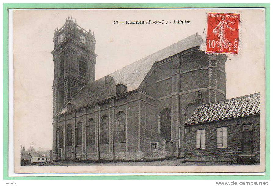 62 - HARNES -- L'Eglise - Harnes