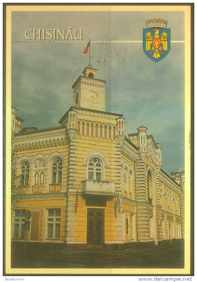 Really Mailed Post Card. MOLDOVA. Chisinau - Moldavie