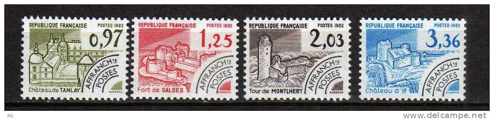 France Préo N° 174 / 177 Luxe ** - 1964-1988