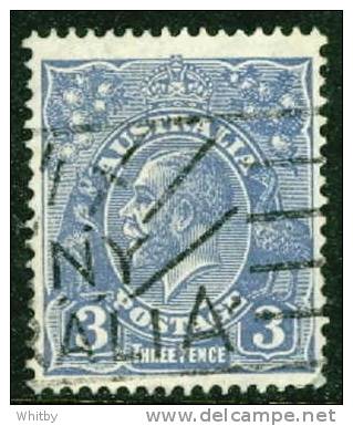1926  Australia 3p King George V #72 - Oblitérés