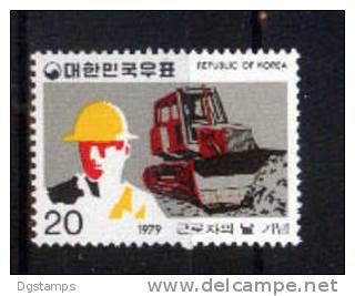 Corea Sur 1979 YT1015 **  Día Del Trabajador. OIT. See Desc. - ILO