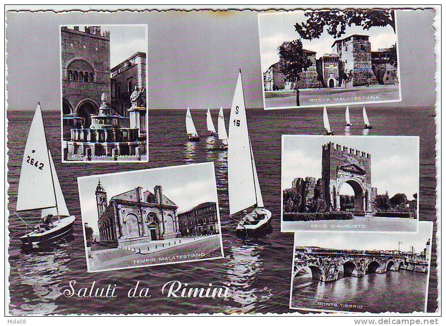 SALUTI DA RIMINI . 5 MINIVUES. - Rimini