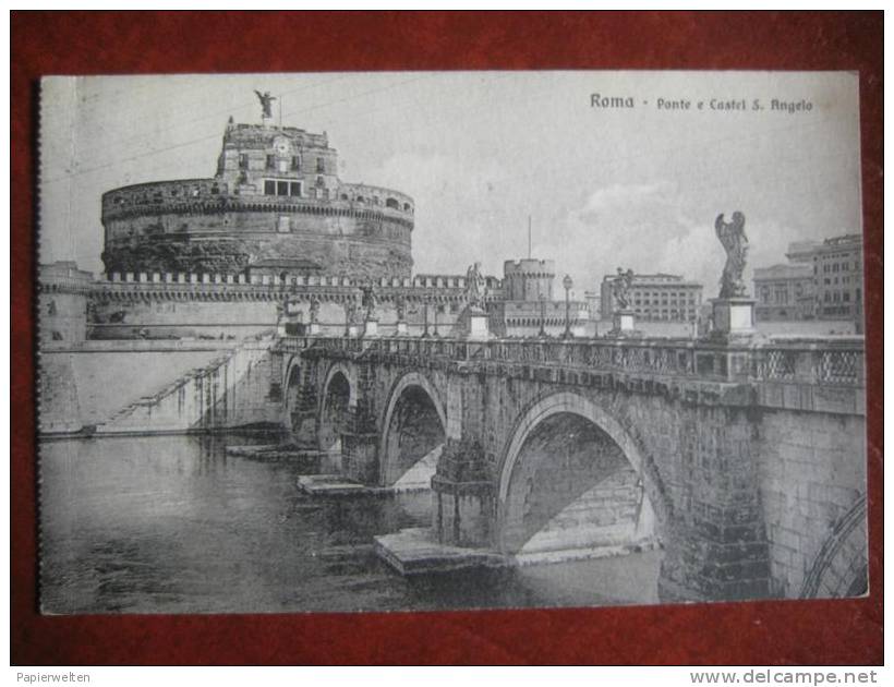 Roma - Ponte E Castel S. Angelo - Bridges