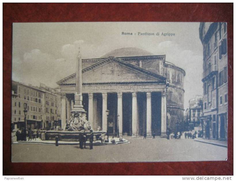 Roma - Pantheon Di Agrippa - Panthéon