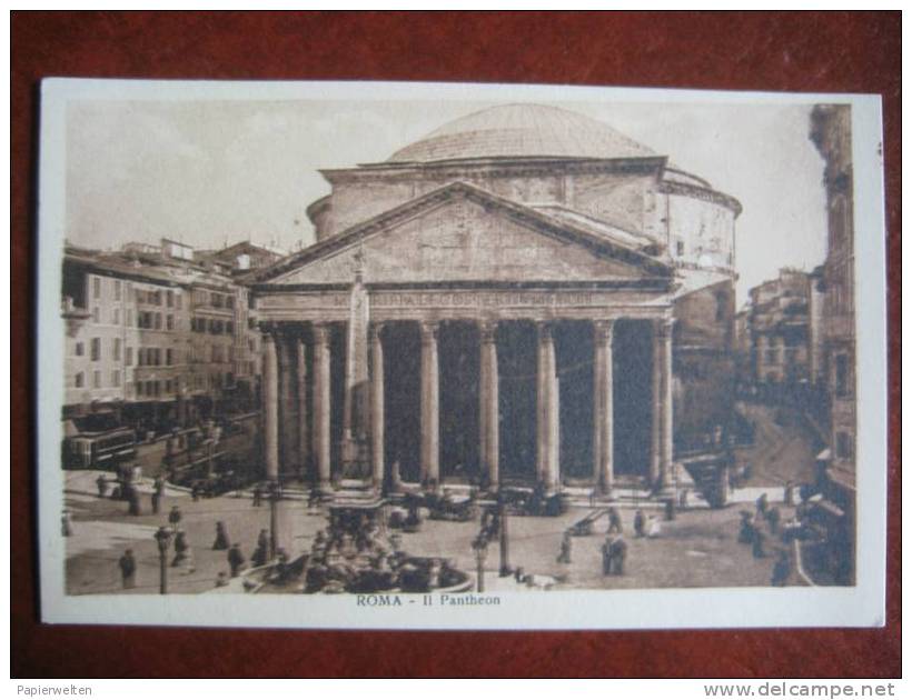 Roma - Il Pantheon / Tram - Panthéon