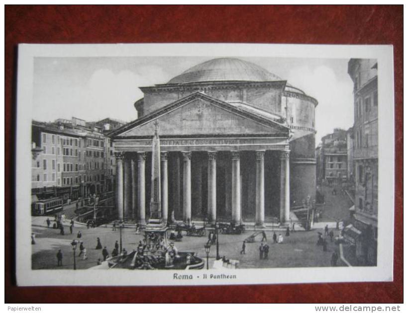 Roma - Il Pantheon / Tram - Panthéon