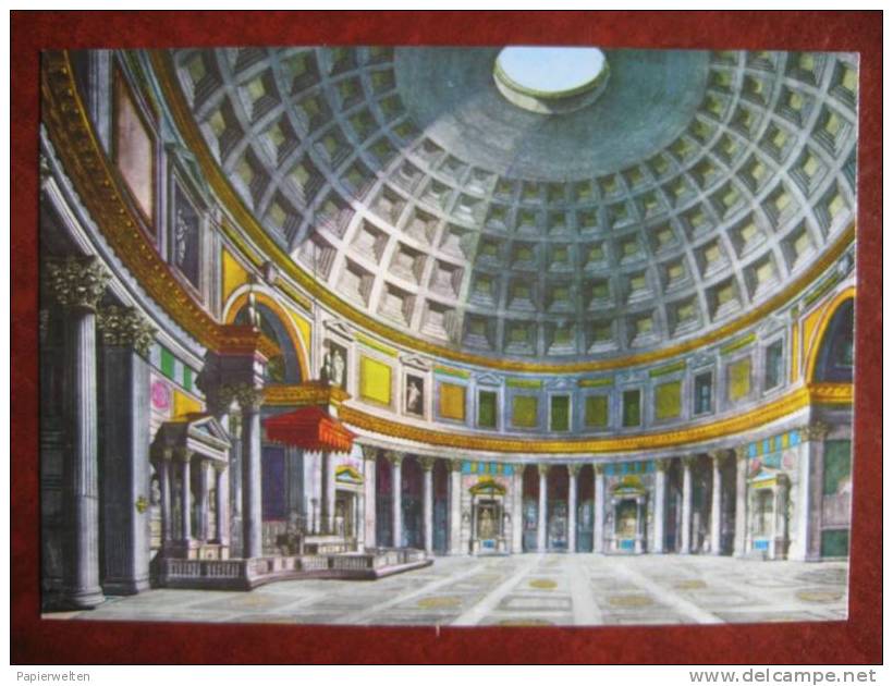 Roma - Interno Pantheon D´Agrippa - Panthéon
