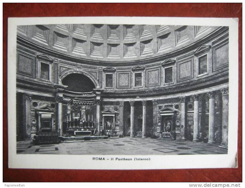 Roma - Il Pantheon: Interno - Pantheon