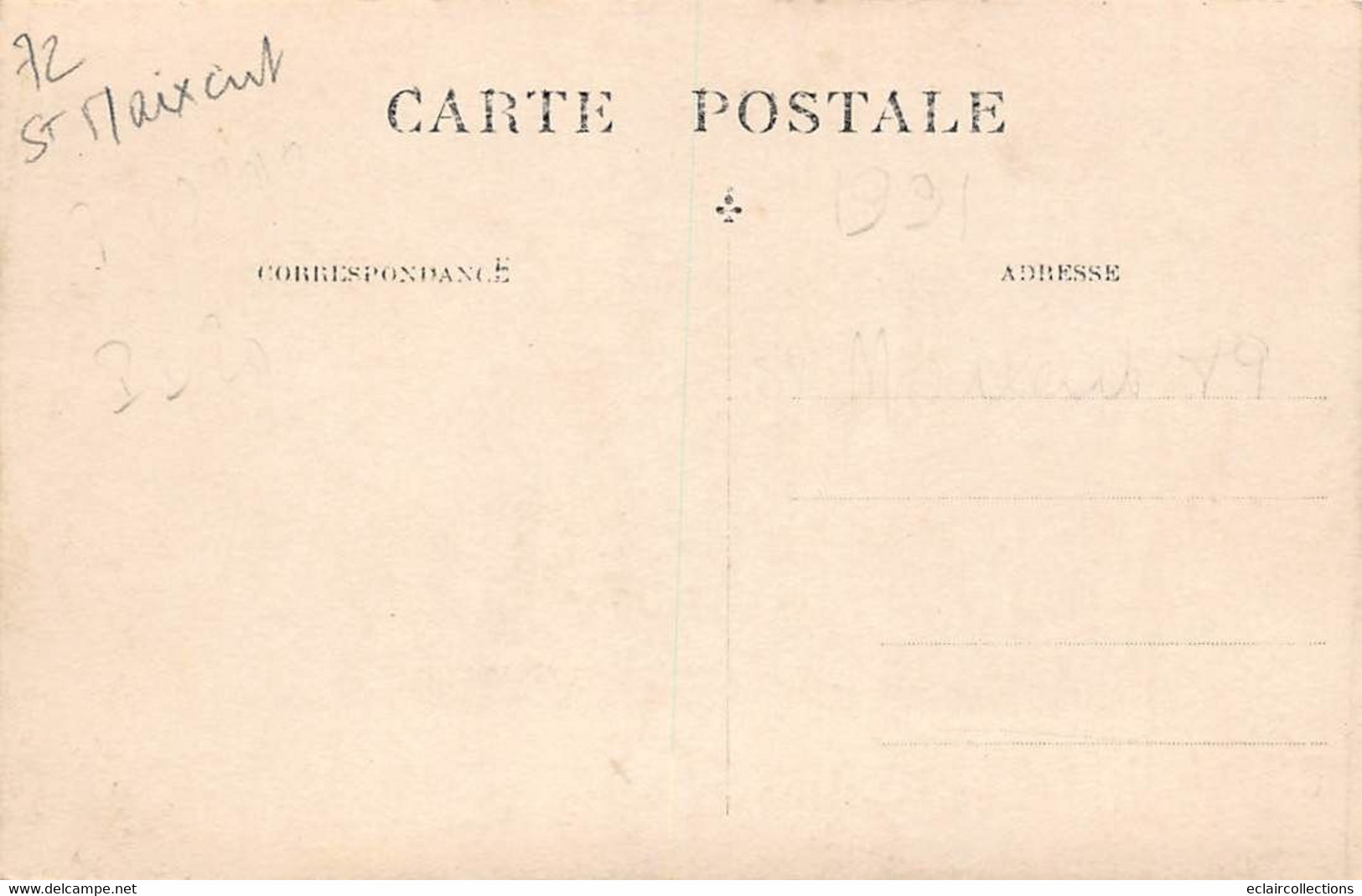 Doué La Fontaine   49   Proche Avenue De La Gare    Fanfare;: Fête; Défilé, Char Décoré, Attelage  (voir Scan) - Doue La Fontaine