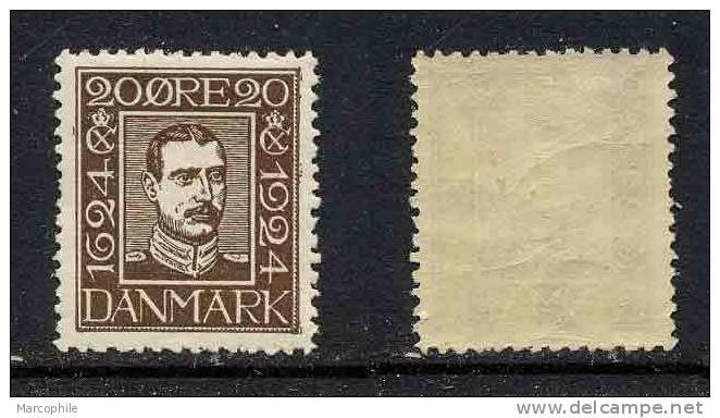 DANEMARK / 1924 -  # 161 *  / 20 ö.  Brun - Nuovi