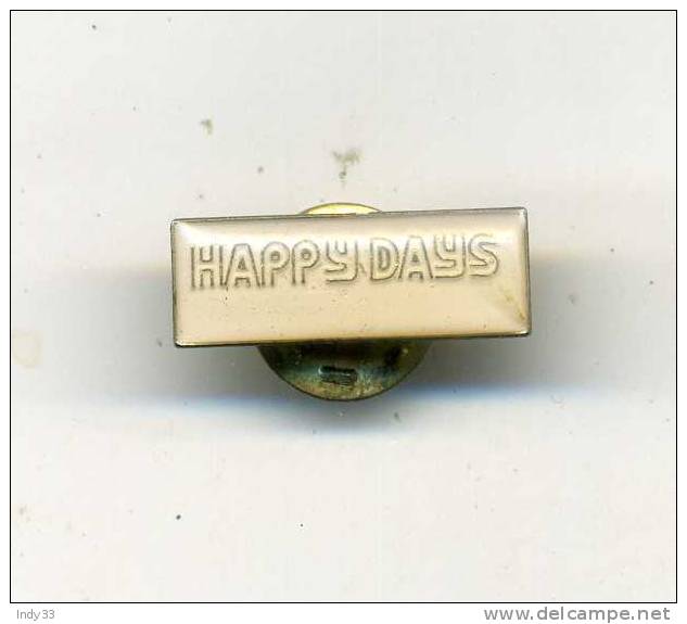 - PIN'S HAPPY DAYS - Films