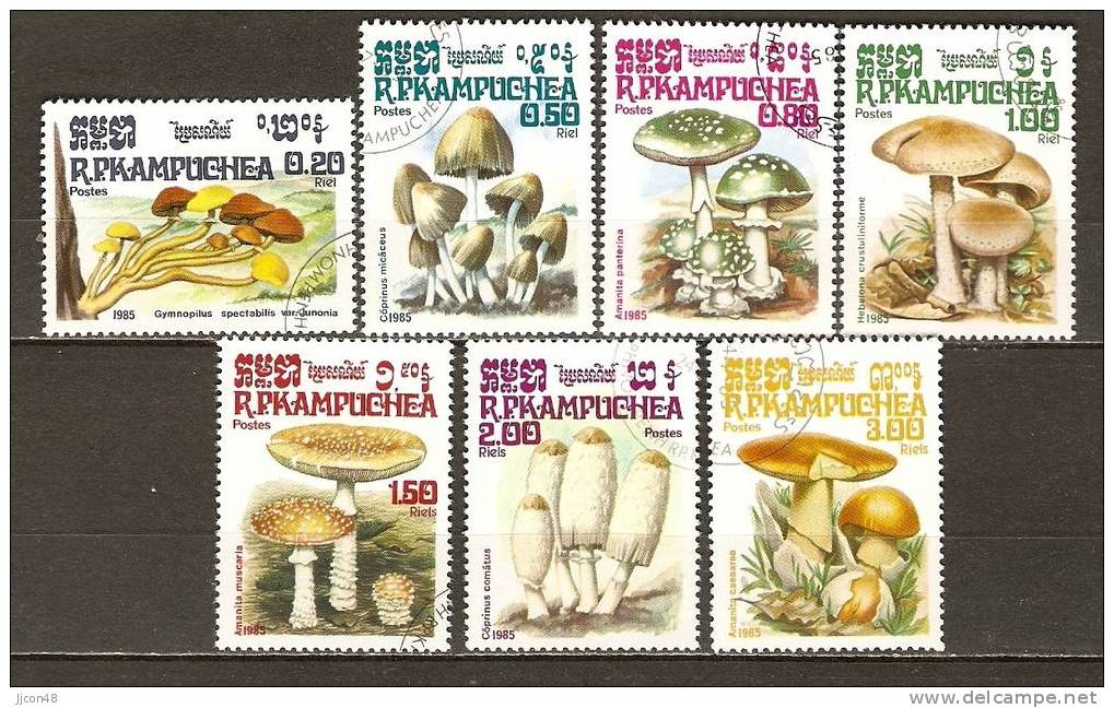 Kampuchea 1985 Fungi (o) - Kampuchea