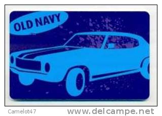Old Navy  U.S.A. Carte Cadeau Pour Collection # 12 - Carta Di Fedeltà E Regalo