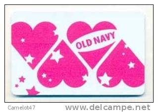 Old Navy  U.S.A. Carte Cadeau Pour Collection # 13 - Carta Di Fedeltà E Regalo