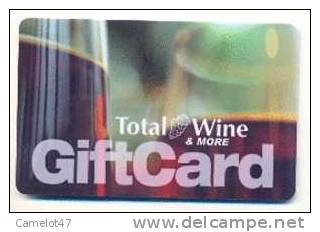 Total Wine,  U.S.A. Carte Cadeau Pour Collection # 1 - Cartes De Fidélité Et Cadeau