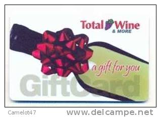 Total Wine,  U.S.A. Carte Cadeau Pour Collection # 3 - Treuekarten