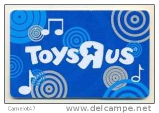 Toys "R" Us,  U.S.A. Carte Cadeau Pour Collection # 50 - Carta Di Fedeltà E Regalo