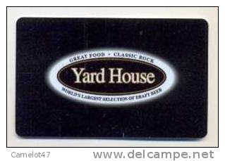 Yard House, U.S.A. Carte Cadeau Pour Collection # 1 - Cartes De Fidélité Et Cadeau