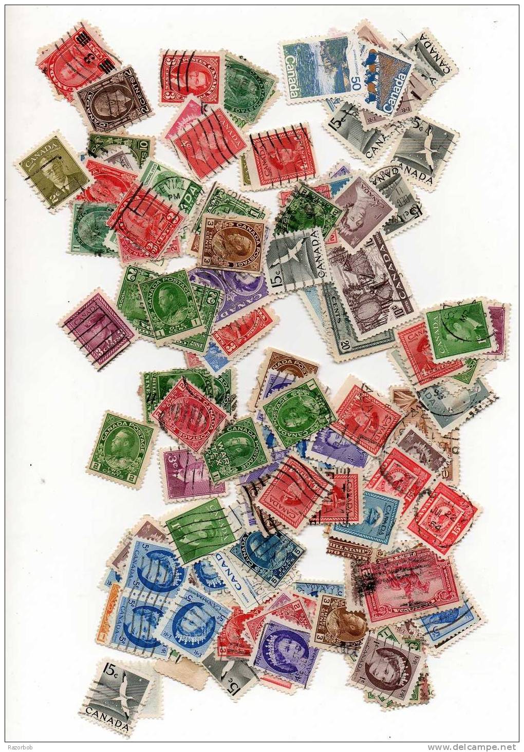 C832   CANADA Petite Collection Dont Victoria, Bill Stamps, ... - Verzamelingen