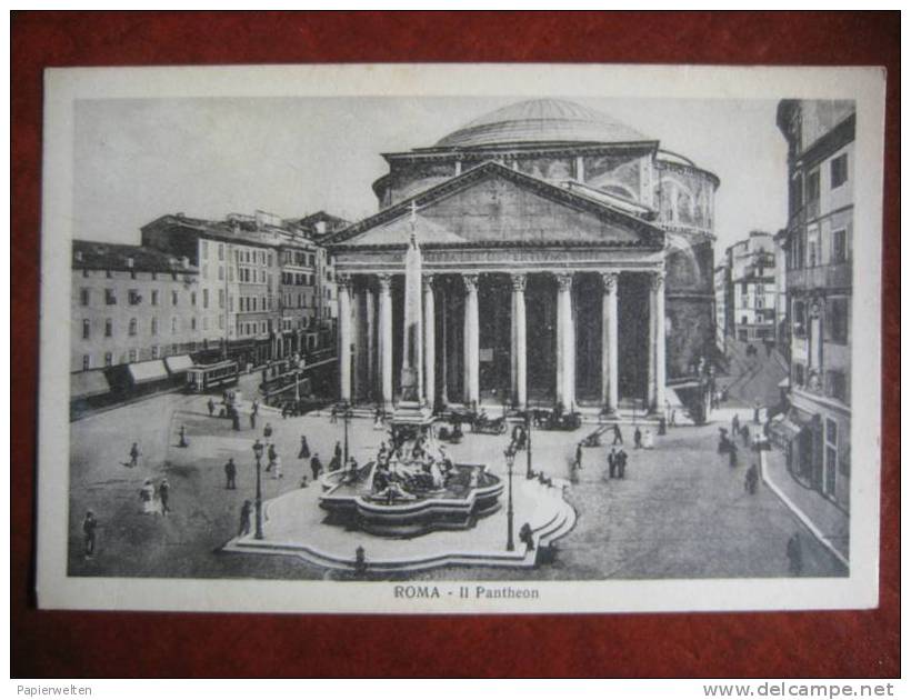 Roma - Il Pantheon / Tram - Panthéon