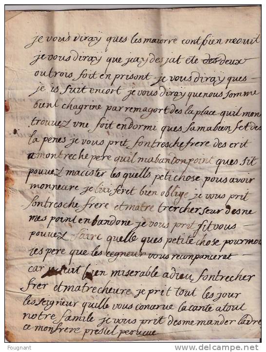 BELGIQUE : :1776: Précurseur De NANCY? Vers BRUXELLES.:avec Texte.Voir Adresse! - 1714-1794 (Paises Bajos Austriacos)