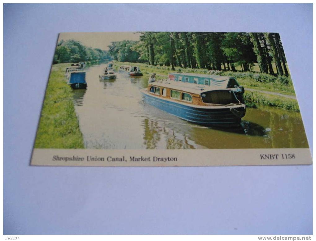 SHROPSHIRE UNION CANAL - MARKET DRAYTON - Shropshire