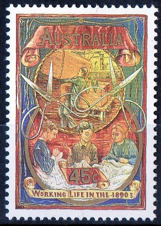 Australia 1993 Working Life In The 1890s  45c Stevedore MNH - Nuovi