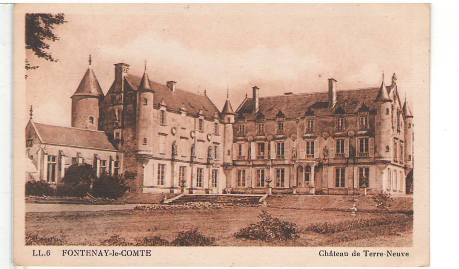Fontenay-le-Comte - Château De Terre-Neuve - Fontenay Le Comte