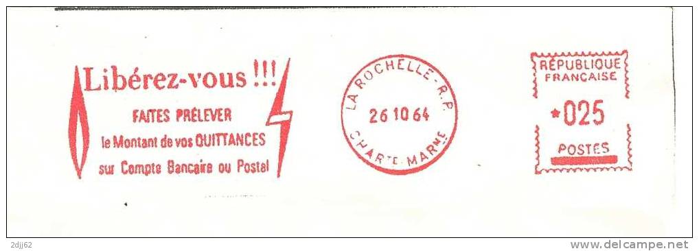 Electricité, Quittance - EMA Satas "de Présentation" - Fragment 13x4 Cm   (F482) - Gas