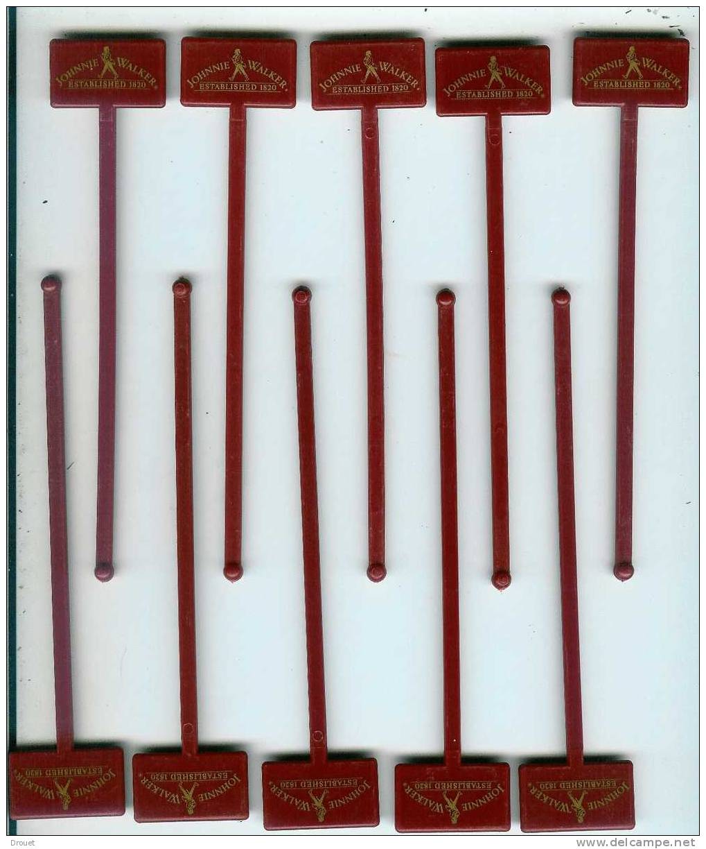 TOUILLEUR- MELANGEUR - JOHNNIE WALKER - SERIE DE 30 - Swizzle Sticks