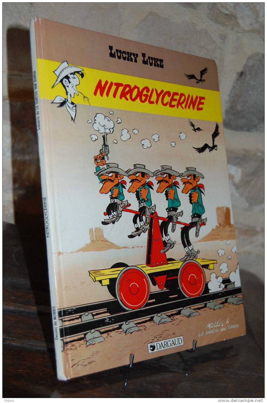 LUCKY LUKE NITROGLYCERINE (r32) - Lucky Luke