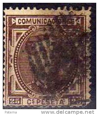 España, Nº 177, Alfonso Xll, - Used Stamps