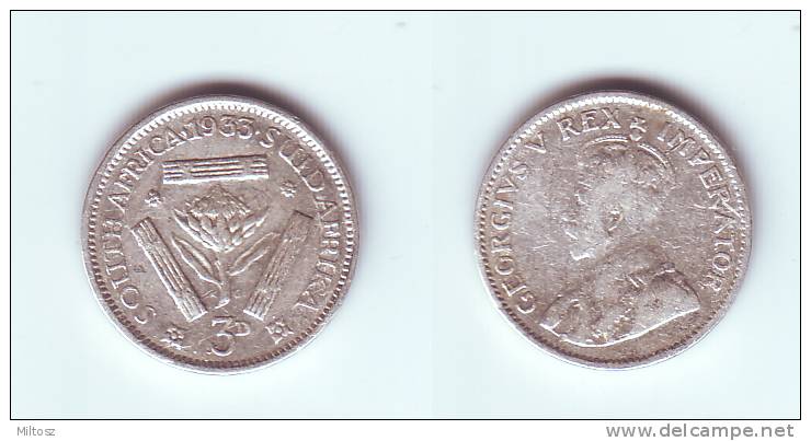 South Africa 3 Pence 1933 - Südafrika