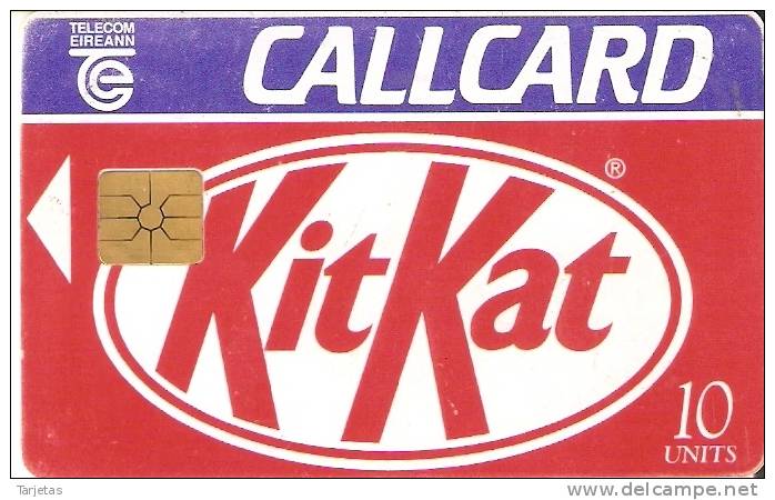 TARJETA DE IRLANDA DE KIT KAT CHOCOLATE (CHOCOLAT) - Alimentation