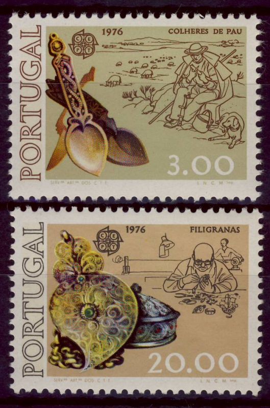 Portugal 1976 Europa CEPT  Artesanato MNH - 1976