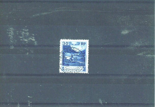 LIECHTENSTEIN - 1930 Church 30r. FU (Hinge Remainders And Possible Gum Adhesions) - Used Stamps