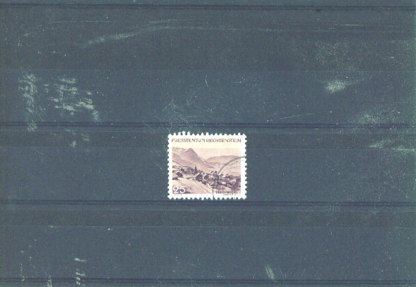 LIECHTENSTEIN - 1944 25r. FU  (Hinge Remainders And Possible Gum Adhesions) - Used Stamps