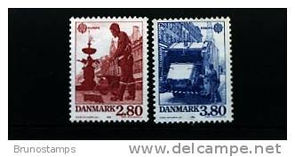 DENMARK/DANMARK - 1986  EUROPA SET  MINT NH - Ungebraucht