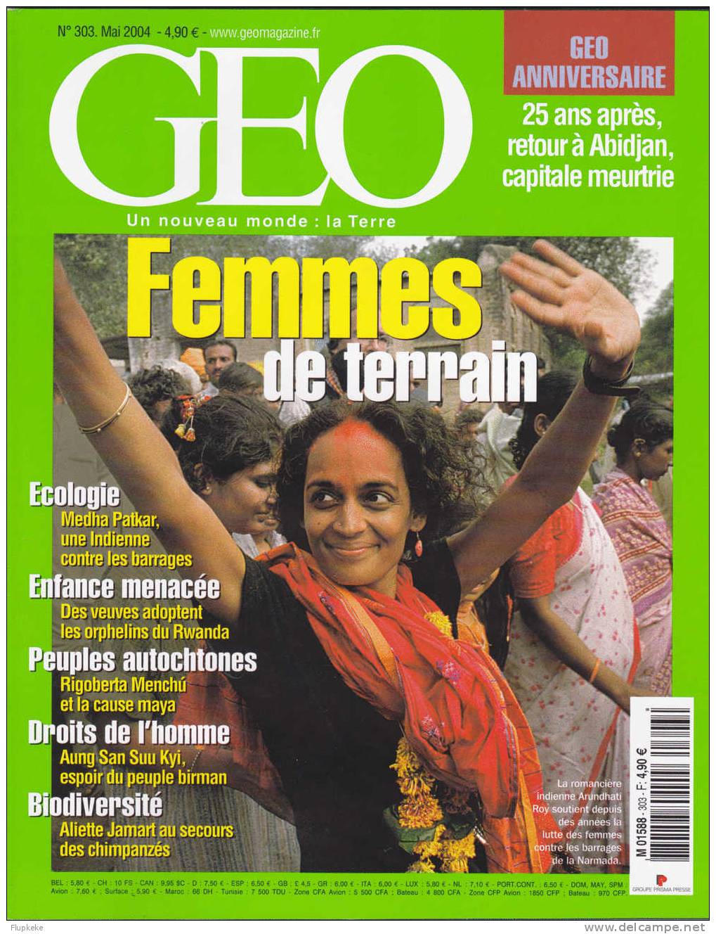Géo 303 Mai 2004 Femmes De Terrain - Geografia