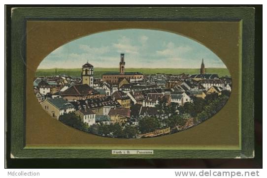 ALLEMAGNE FURTH / Fürth I. B. Panorama / CARTE COULEUR - Furth